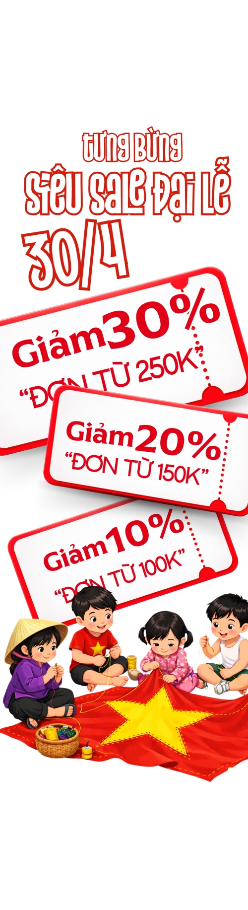 Mẫu thiết kế Cờ phướn Mừng đại lễ tưng bừng deal hot 1781546652