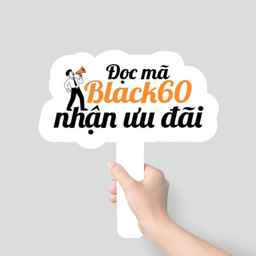 Mẫu thiết kế Hashtag cầm tay Đọc mã Black60 nhận ưu đãi 1781535593