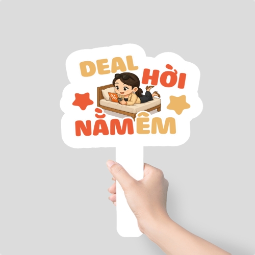Mẫu thiết kế Hashtag cầm tay Deal hời nằm êm 1781535812