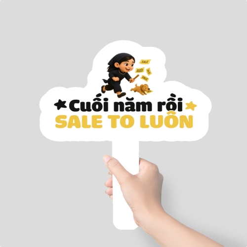 Mẫu thiết kế Hashtag cầm tay Cuối năm rồi sale to luôn 1781535812