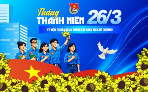 Mẫu thiết kế Banner - Băng rôn Ngày thành lập Đoàn TNCS Hồ Chí Minh 26/3 1781535709