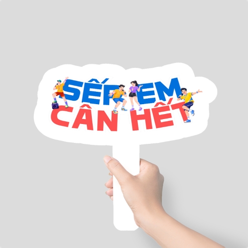 Mẫu thiết kế Hashtag cầm tay Sếp em cân hết 1780511888