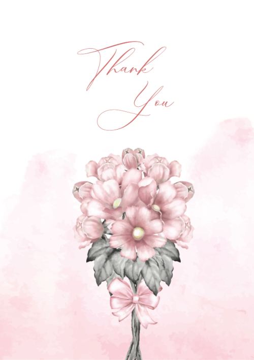 Mẫu thiết kế Ruột thiệp cưới Hương Hoa Tình Yêu, hoa lá, thiên nhiên, floral 1780431507