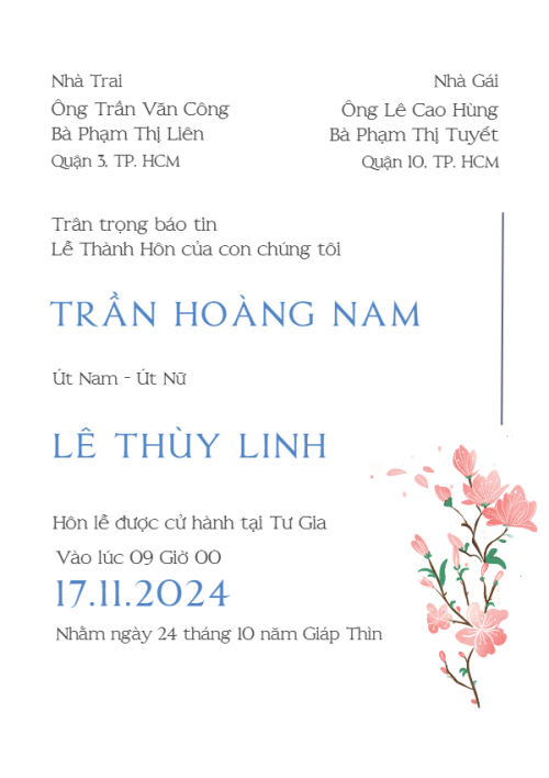 Mẫu thiết kế Ruột thiệp cưới Bản Sắc Việt 1, truyền thống, traditional, dân gian, chibi, dễ thương 1780427053