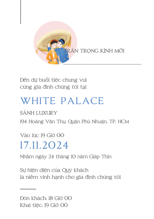 Mẫu thiết kế Ruột thiệp cưới Bản Sắc Việt 1, truyền thống, traditional, dân gian, chibi, dễ thương 1780427053