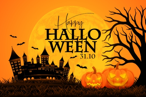 Mẫu thiết kế Banner - Băng rôn Halloween, lễ hội ma quái, sự kiện, event, lễ hội, festival, hiện đại, modern 1781534966