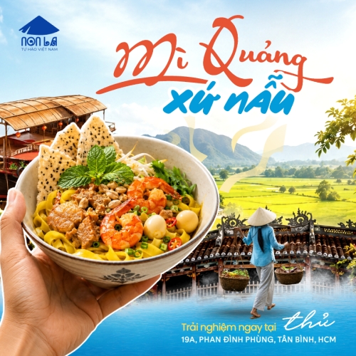 Mẫu thiết kế Bài post MXH vuông Mì quảng xứ nẫu 1781498559