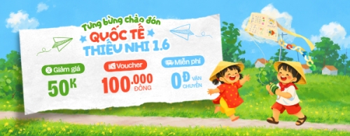 Mẫu thiết kế Gift voucher Tưng bừng chào đón Quốc tế thiếu nhi 1.6 1781074160