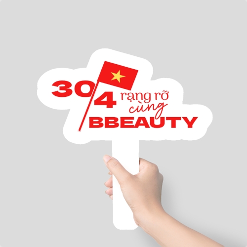 Mẫu thiết kế Hashtag cầm tay 30/4 rãng rỡ cùng BBeauty 1781535422
