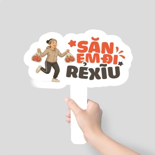 Mẫu thiết kế Hashtag cầm tay Săn em đi rẻ xĩu 1781535812