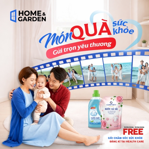 Mẫu thiết kế Bài post MXH vuông Món quà sức khỏe 1780723095