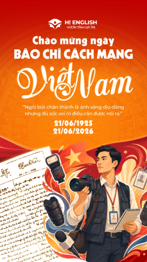 Mẫu thiết kế Bài post MXH (9:16) Chào mừng ngày Báo chí Cách mạng Việt Nam 21/6 1781523069