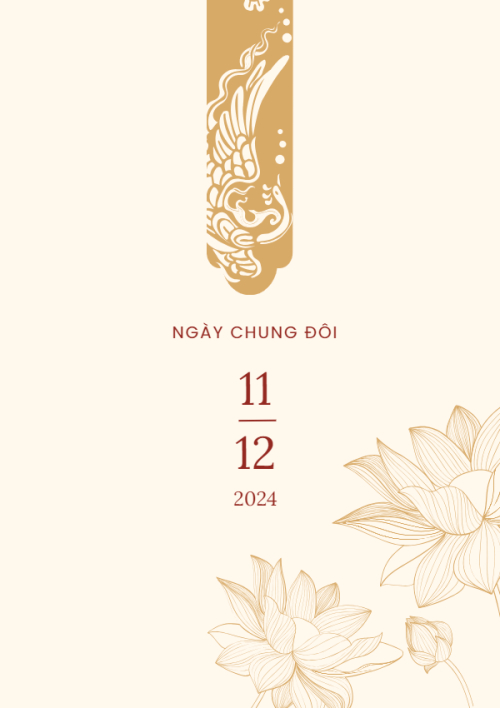 Mẫu thiết kế Ruột thiệp cưới Nét Duyên Việt Đỏ, truyền thống, traditional, dân gian 1780431487