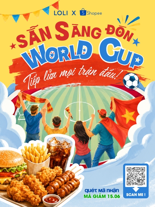 Mẫu thiết kế Banner dọc Sẵn sàng đón Worldcup 1781696357