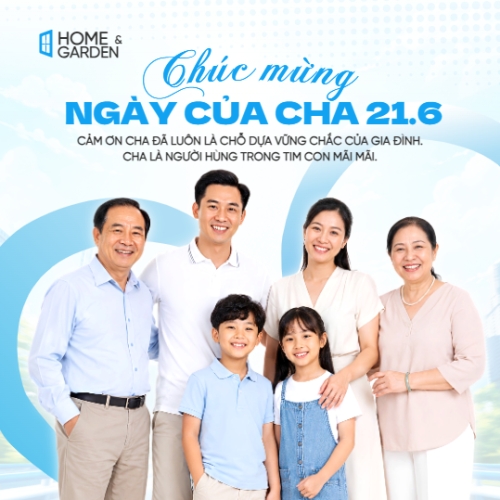 Mẫu thiết kế Bài post MXH vuông Chúc mừng ngày của cha 21.6 1780511888
