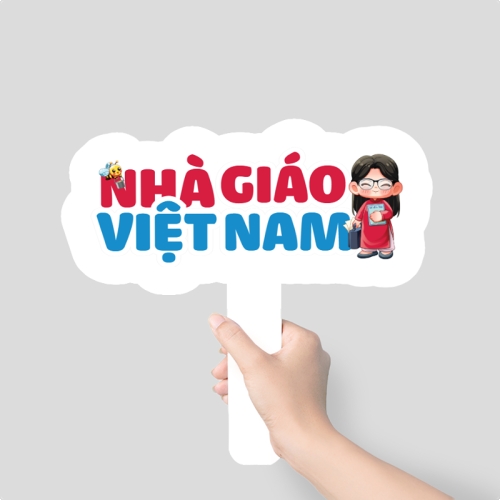 Mẫu thiết kế Hashtag cầm tay Nhà giáo Việt Nam 1781534829