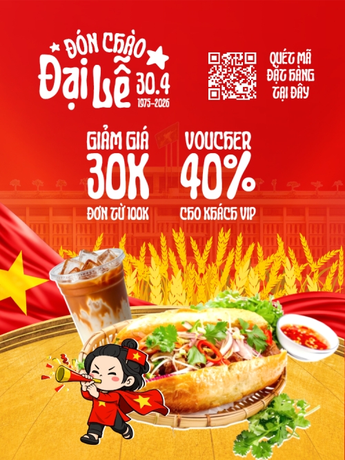 Mẫu thiết kế Banner dọc Nem ngon trọn vị ưu đãi trọn lễ 1781696357