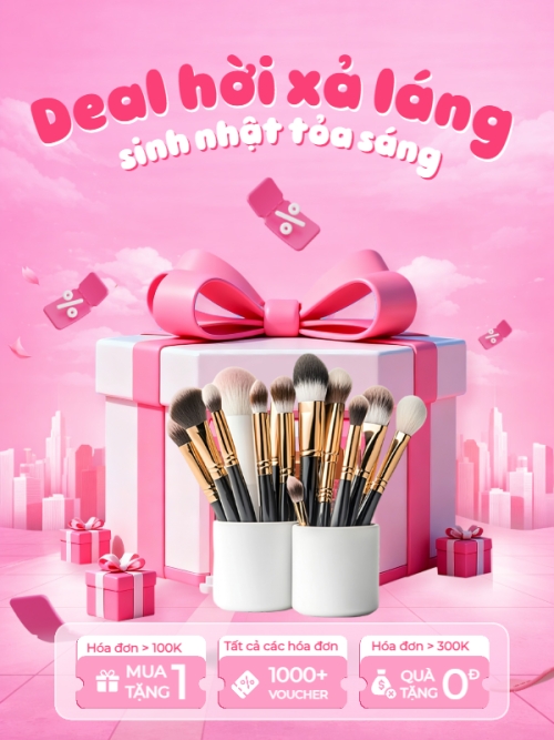 Mẫu thiết kế Banner dọc Giảm giá sinh nhật 1781692358