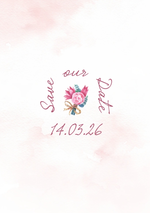 Mẫu thiết kế Ruột thiệp cưới Thiệp cưới Sweet love 1780440125