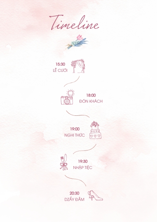 Mẫu thiết kế Ruột thiệp cưới Thiệp cưới Sweet love 1780440125