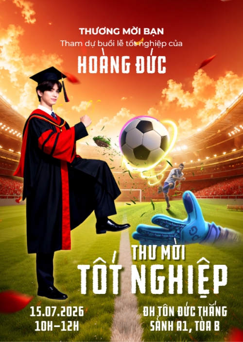 Mẫu thiết kế Thư mời Thư mời tốt nghiệp 1782010199