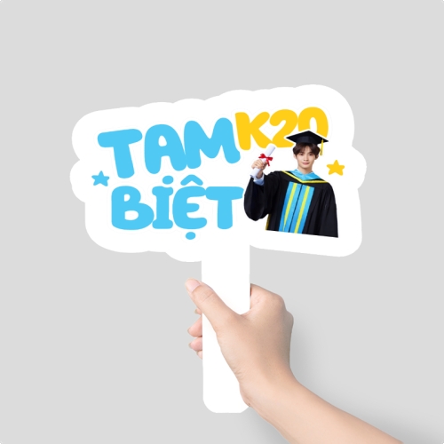 Mẫu thiết kế Hashtag cầm tay Tạm biệt K20 1781541455