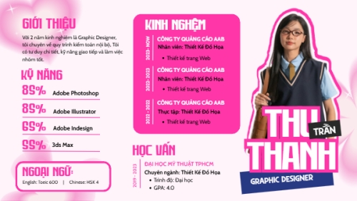 Mẫu thiết kế Bài thuyết trình Portfolio Graphic Designer 1781541456