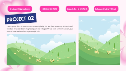 Mẫu thiết kế Bài thuyết trình Portfolio Graphic Designer 1781541456