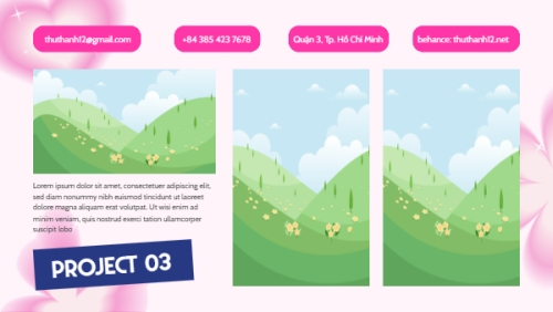 Mẫu thiết kế Bài thuyết trình Portfolio Graphic Designer 1781541456