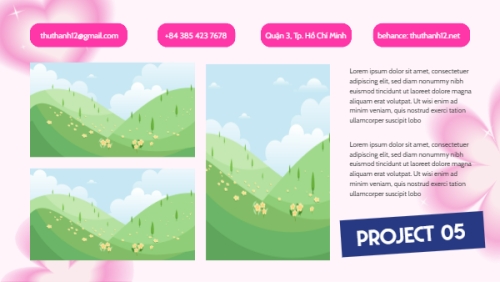 Mẫu thiết kế Bài thuyết trình Portfolio Graphic Designer 1781541456