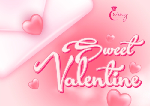 Mẫu thiết kế Thiệp chúc mừng Sweet Valentine 1781534544