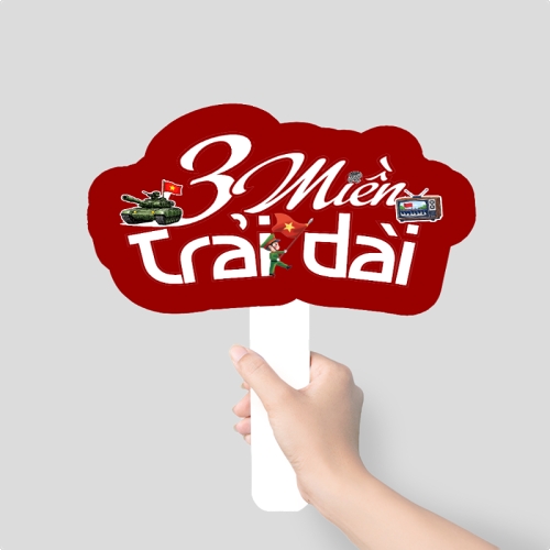 Mẫu thiết kế Hashtag cầm tay Giải phóng miền Nam thống nhất đất nước 1781540460