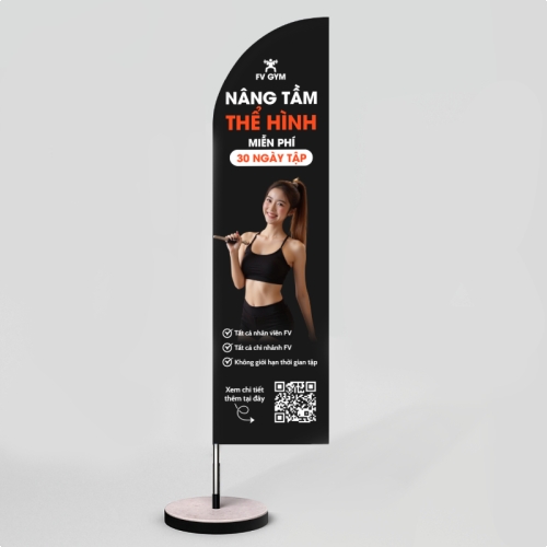Mẫu thiết kế Cờ phướn Gym, thể hình, thể thao, sport, spa, beauty, làm đẹp, thẩm mỹ 1781535104