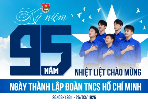 Mẫu thiết kế Thiệp chúc mừng Kỷ niệm ngày thành lập Đoàn TNCS Hồ Chí Minh 26/3 1781066106