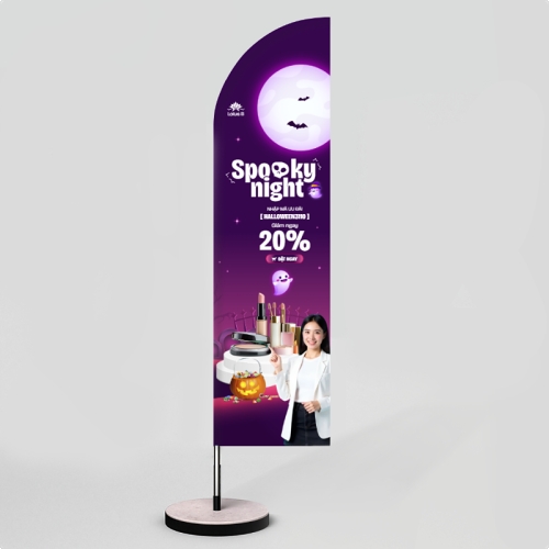 Mẫu thiết kế Cờ phướn Halloween, lễ hội ma quái, thẩm mỹ, cosmetic, beauty, làm đẹp, sự kiện, event, dễ thương, cute, chibi, hoạt hình, cartoon 1781534993