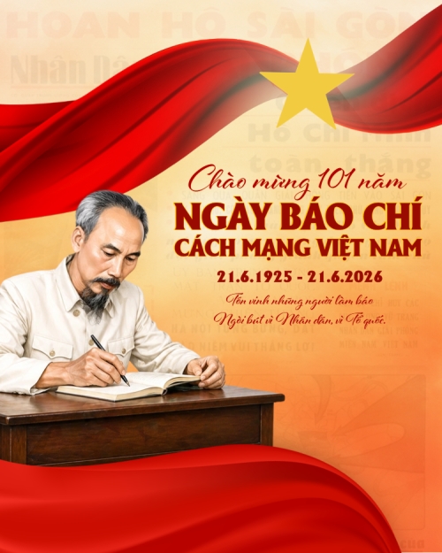 Mẫu thiết kế Bài post MXH dọc Ngày báo chí Cách mạng Việt Nam 1780724382