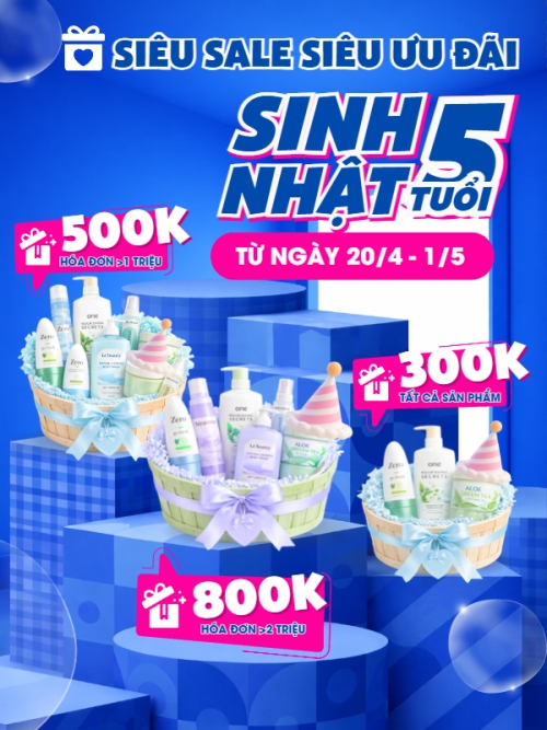 Mẫu thiết kế Banner dọc Giảm giá sinh nhật 1781692358