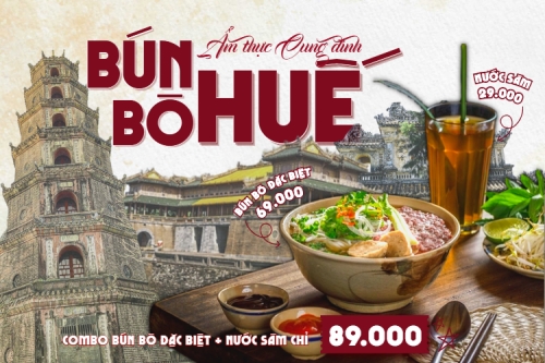 Mẫu thiết kế Bài post MXH ngang Ẩm thực cung đình Huế 1781498378