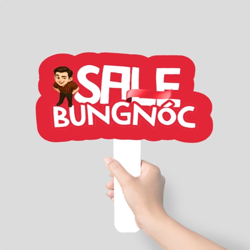 Mẫu thiết kế Hashtag cầm tay Sale bung nóc 1781535812