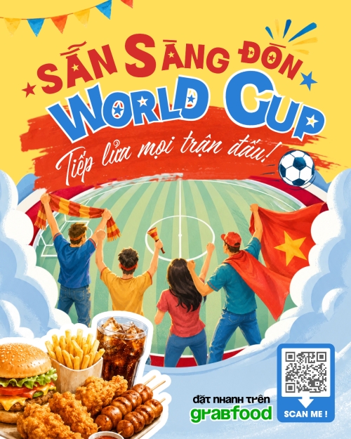 Mẫu thiết kế Bài post MXH dọc Sẵn sàng đón World Cup 1781343940