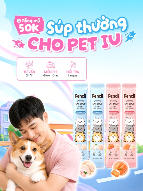 Mẫu thiết kế Banner dọc Súp thưởng cho Pet iu 1781691733