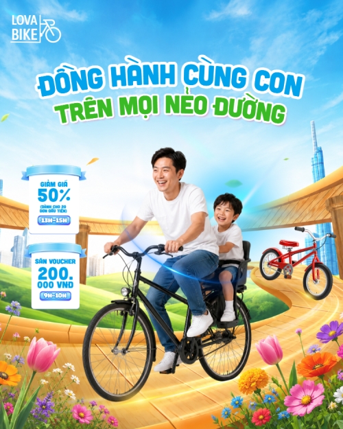 Mẫu thiết kế Bài post MXH dọc Đồng hành cùng con trên mọi nẻo đường 1780724651
