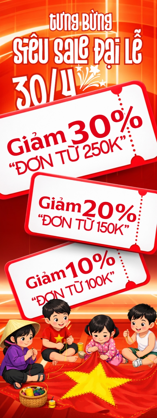 Mẫu thiết kế Standee Từng bừng siêu sale đại lễ 1781535732