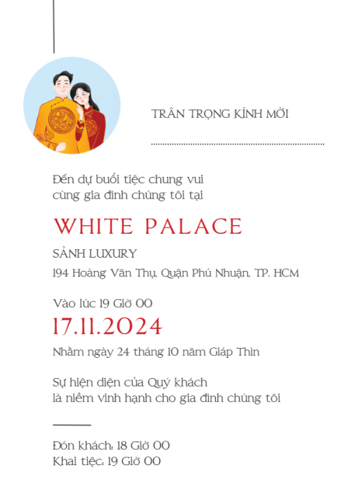 Mẫu thiết kế Ruột thiệp cưới Bản Sắc Việt 3, truyền thống, traditional, dân gian, chibi, dễ thương 1780431491