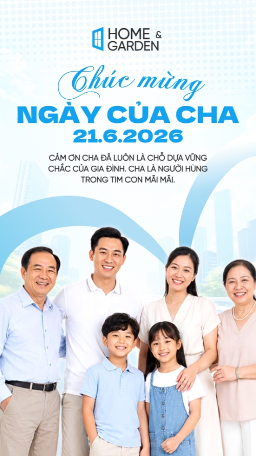 Mẫu thiết kế Bài post MXH (9:16) Chúc mừng ngày của cha 21.6 1781524173