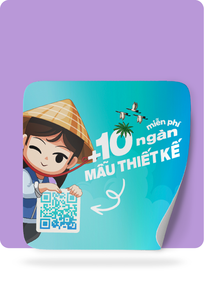 Mẫu thiết kế Nhãn dán decal
