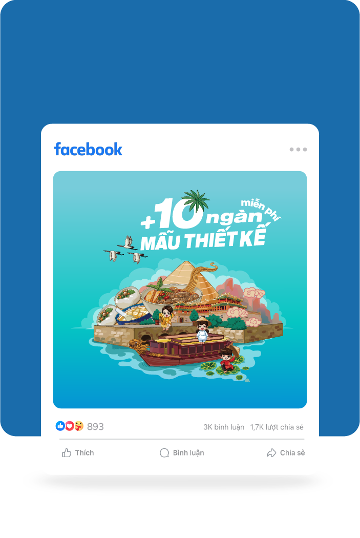 Mẫu thiết kế Facebook