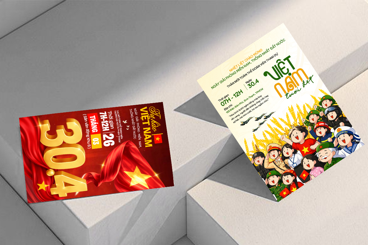 Top 10+ mẫu mời tiệc liên hoan ngày lễ 30/4 và 1/5 đẹp, sáng tạo, mới nhất năm 2026