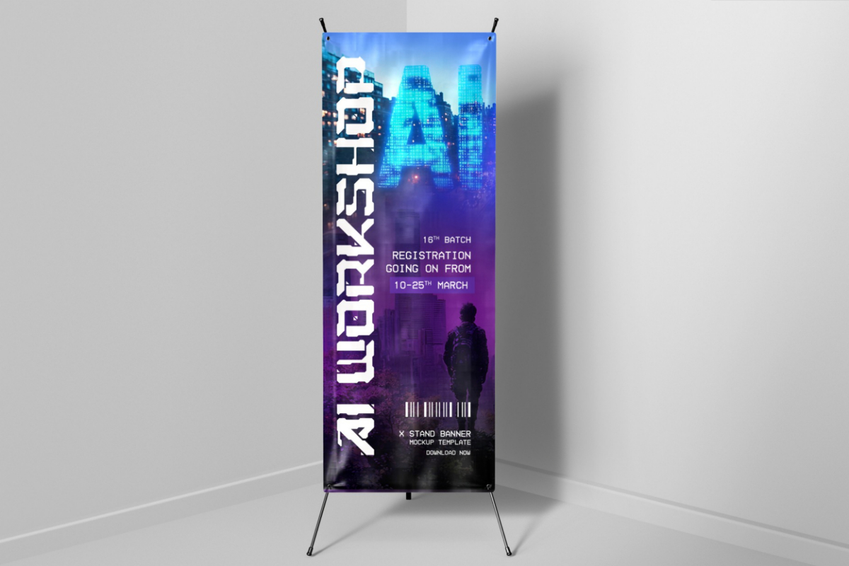 Hướng dẫn tự thiết kế Standee online sử dụng trong sự kiện, hội thảo cách nhanh chóng trên Penci