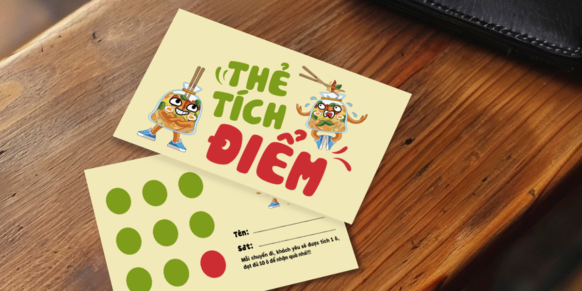 Hướng dẫn tự thiết kế Thẻ Tích Điểm online, đặt in cùng một nơi trên Penci
